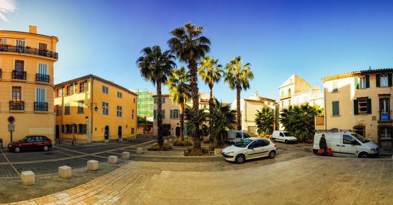 La Place Bourradet - Aprs