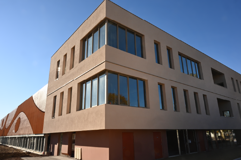 inauguration parking silo la garde - SAGEP